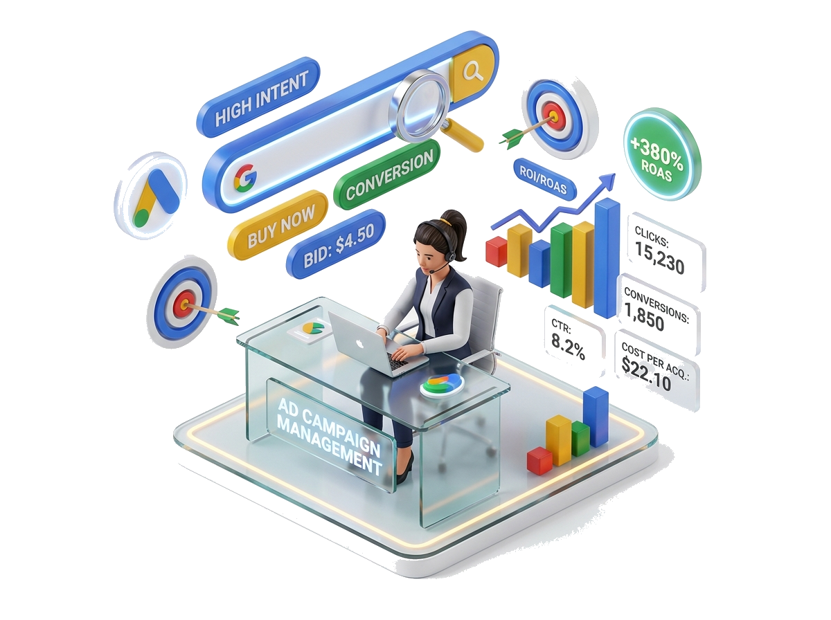 Google Ads & High-Intent PPC Strategy UK