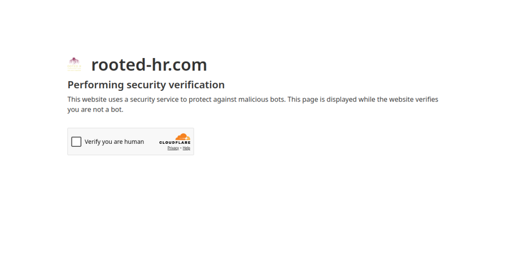 Rooted HR Advisory Website Screenshot